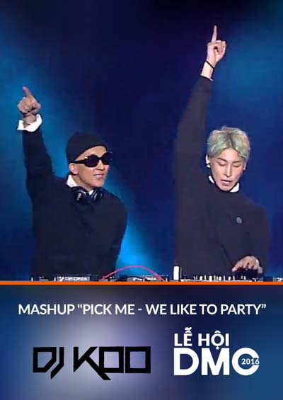 Mashup Pick Me - We Like To Party - Don't Give Up